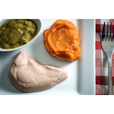 Simply Serve Pureed Chicken With Chicken Broth, PK12 815PC-SIM